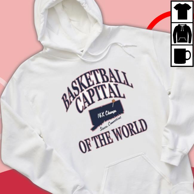 Basketball Capital 16X Champion Of The World Shirt