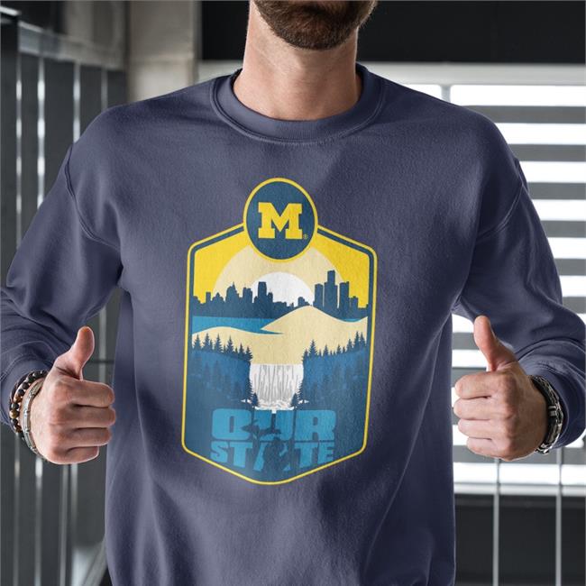 Goblue Our State Michigan Shirt