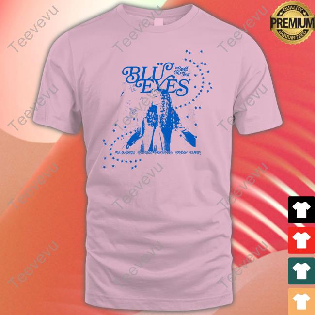 Blu Eyes Live On Tour Los Angeles Chicago New York London Durm Tee Shirt Blueyesmusic Blu Eyes Live On Tour Los Angeles Chicago New York London Durm Shirts