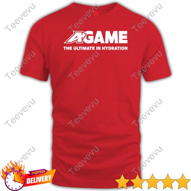 Getcha Swaller Wearing A-Game The Ultimate In Hydration Long Sleeve Tee