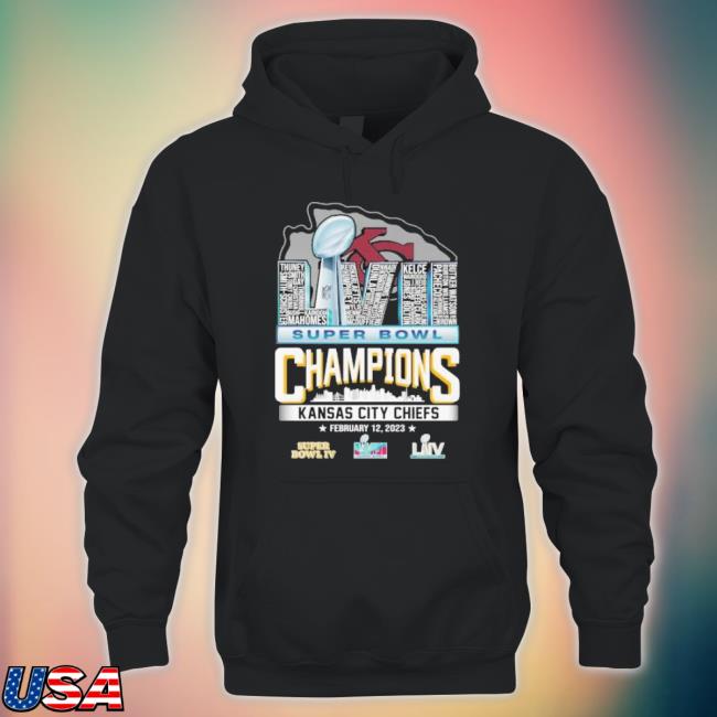 Kansas City Chiefs Super Bowl Champions February 12 2023 Sweatshirt
