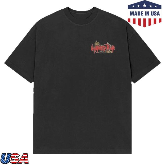 Official Vans Warped Tour Merch Shop Store Washington D.C Official Lineup Tee Shirt Official Vans Warped Tour Washington D.C Official Lineup Tee Shirt
