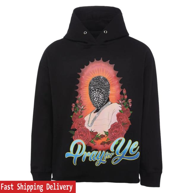 Official Fresh Society Homme + Femme "Pray For Ye" Black Hood