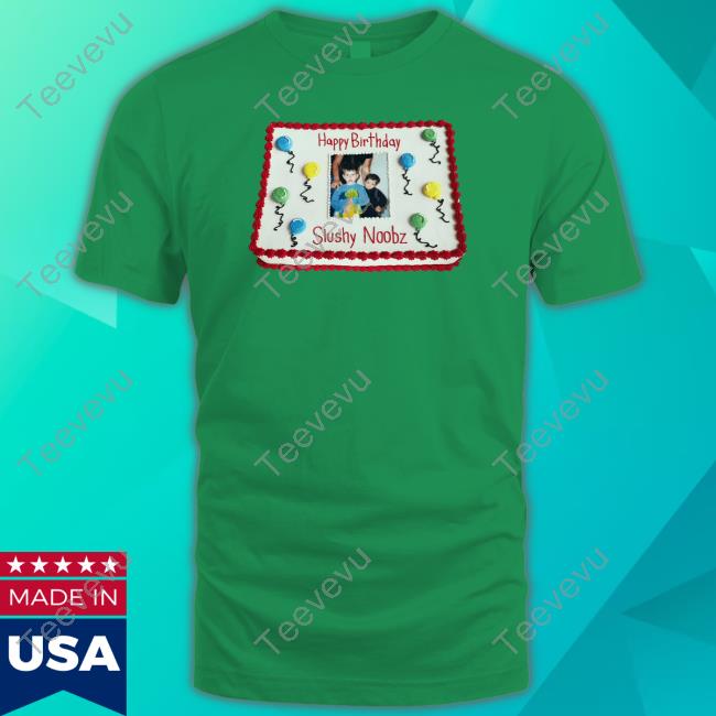 Slushy Noobz Birthday Cake Sweatshirt