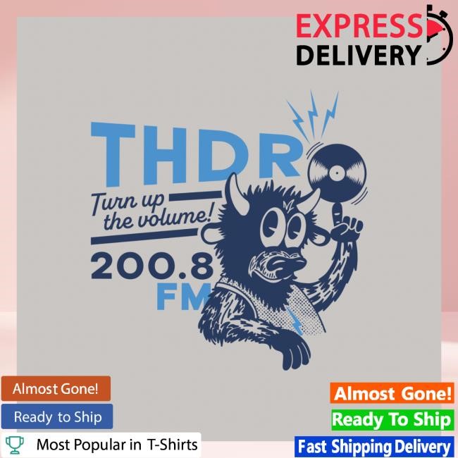 Official Curbside Apparel Merch Thdr Radio Funny Shirt