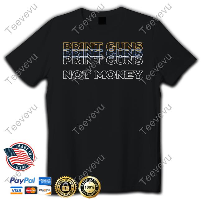 Fenix Ammunition Print Guns Not Money New Shirt