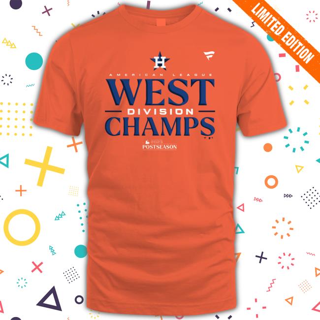 Houston Astros 2023 AL West Division Champions Long Sleeve T-Shirt