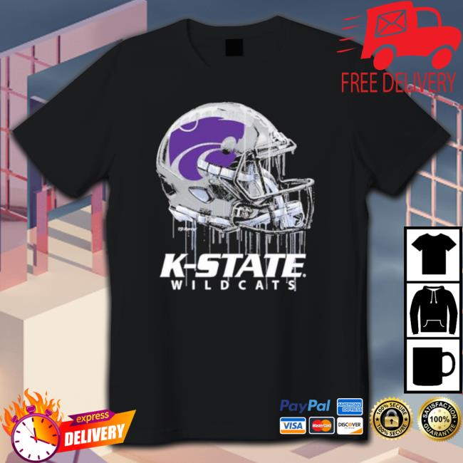 Kansas State Wildcats Toddler Dripping Helmet Hoodie