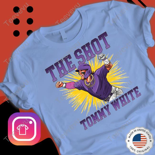 Barstool Sports Store The Shot Tommy White T-Shirt