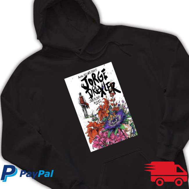 Official 7 31 23 Austin, Tx Jorge Drexler Poster Long Sleeve T Shirt