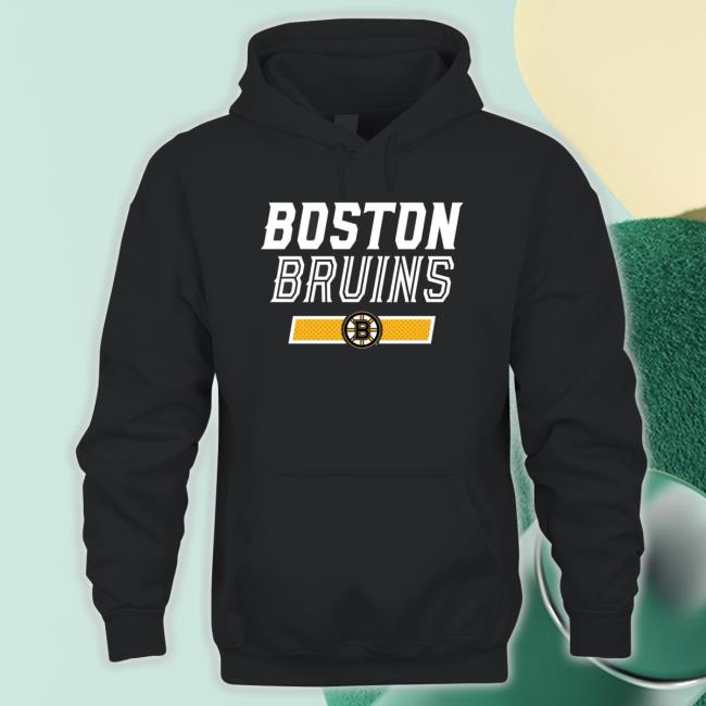 Boston Bruins Levelwear Black Richmond Undisputed Hooded Sweatshirt Boston Bruins Levelwear Black Richmond Undisputed Hooded Sweatshirt