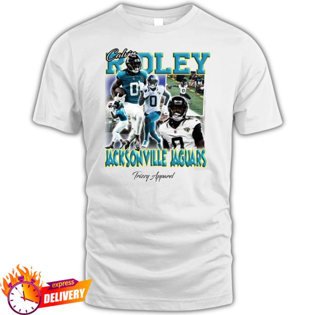 Official Trizzy Apparel Calvin Ridley Jaguars Tee Shirt Trizzy Apparel Calvin Ridley Jaguars Shirts