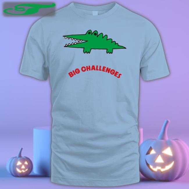 Folmerkelly Crocodile Big Challenges Shirt