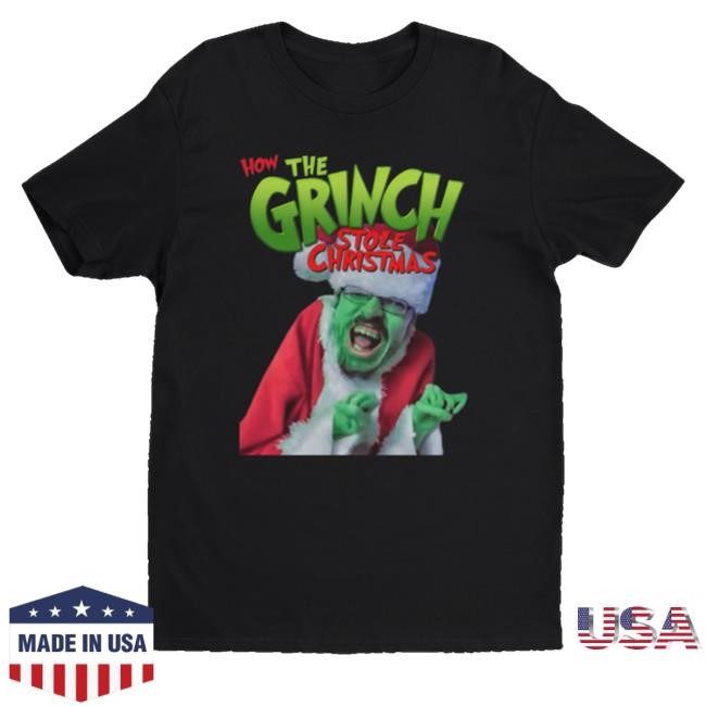Official Sticker Mule Merch Ricky Berwick The Grinch Shirt