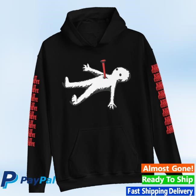 Trending Shirt Killer Merch Shop Kiss It Goodbye Poppet Pullover Hooded Sweatshirt