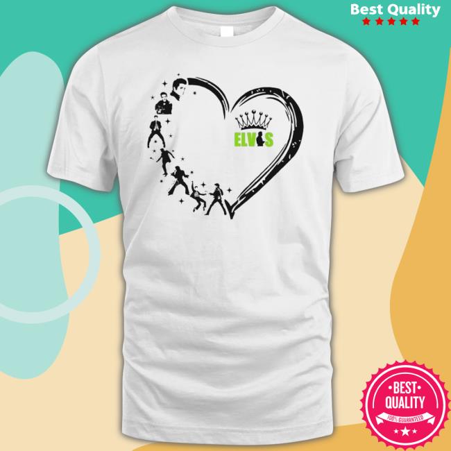 King Elvis Presley Heart 2023 shirt
