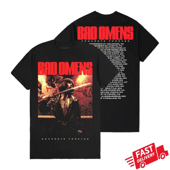 Trending Bad Omens Merch Store Concrete Tour Shirts Badomensofficial Shop