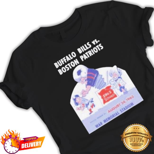 Official Buffalo Bills Vs Boston Patriots War Memorial Stadium Crewneck Sweatshirt Official Buffalo Bills Vs Boston Patriots War Memorial Stadium Shirts