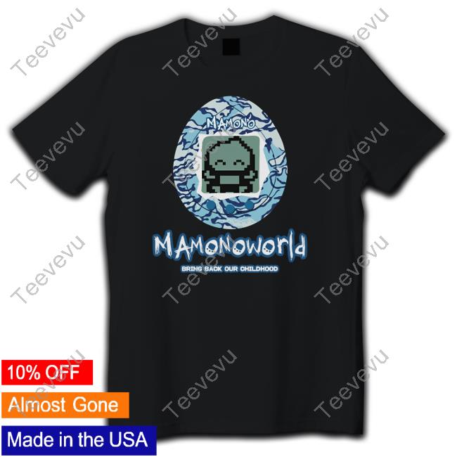 Official So Retro Mamonoworld Bring Back Our Childhood Long Sleeve Shirt