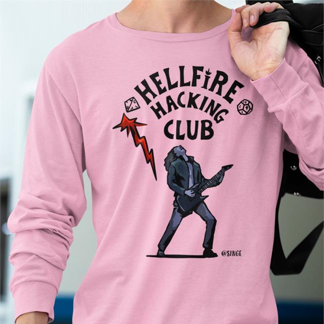 Hellfire Hacking Club Shirts Dominic White