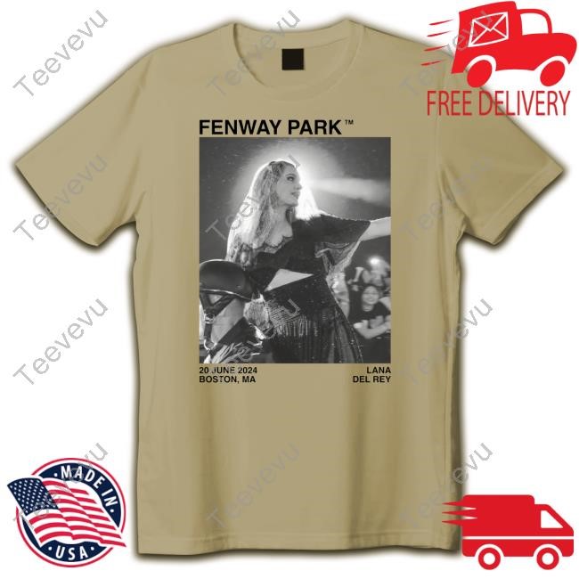 Lana Del Rey Fenway Park Tee Shirt