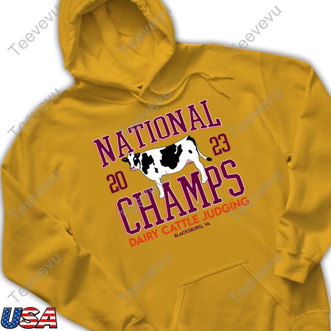 National 2023 Champs Dairy Cattle Judging Blacksburg Va T Shirt