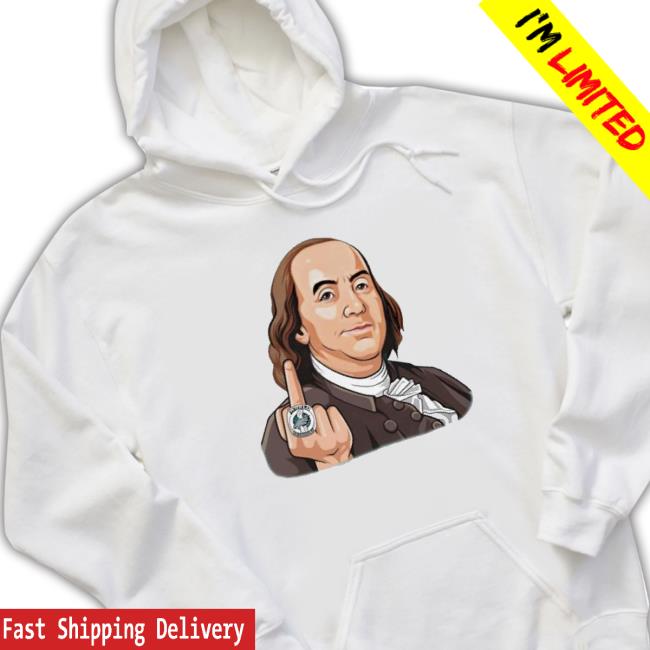The Tape Don’T Lie Benjamin Franklin Middle Finger Crewneck Sweatshirt