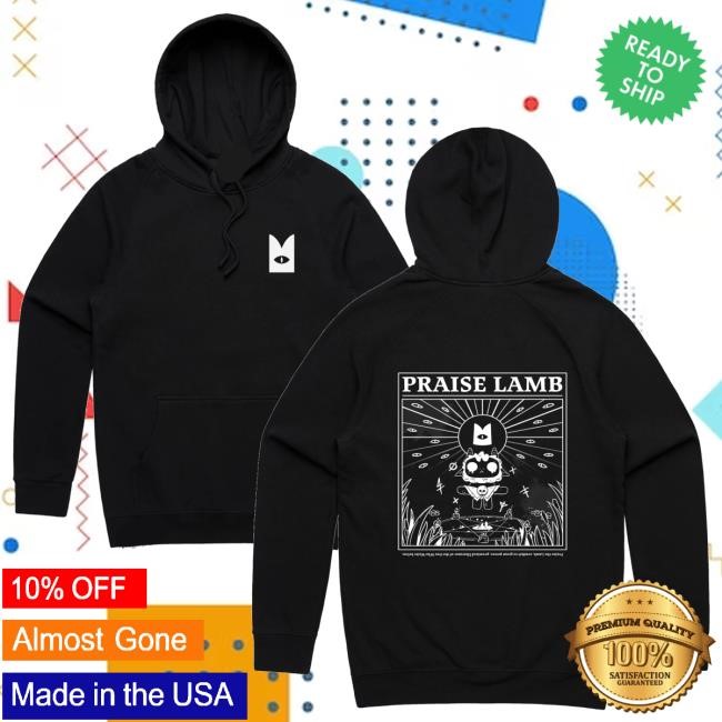 Devolver Digital Merch Store Cult Of The Lamb Praise Lamb Hoodie