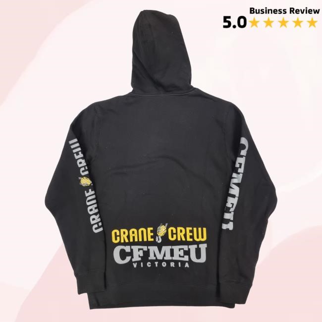 Official Crane Crew Cfmeu Merch Store Long Sleeve
