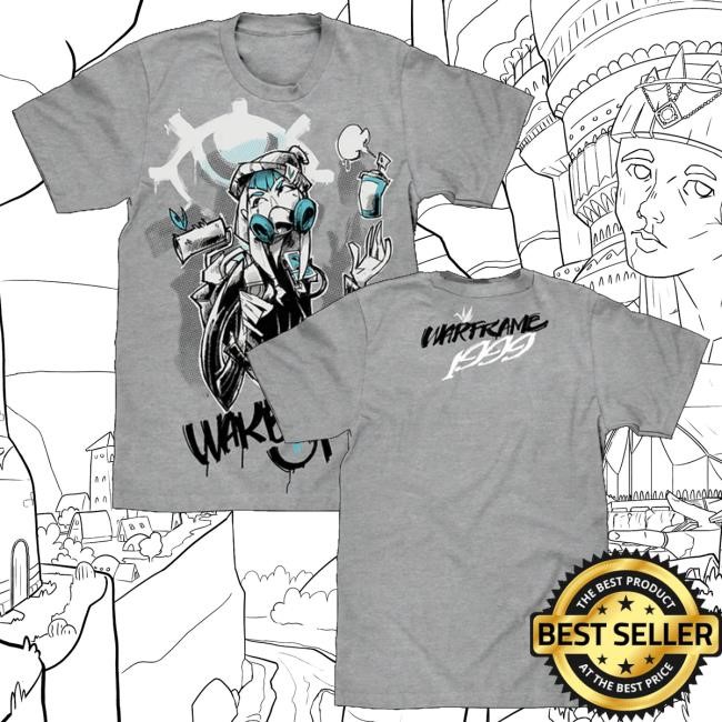 Warframe Store 1999 Graffiti Aoi Youth T Shirt