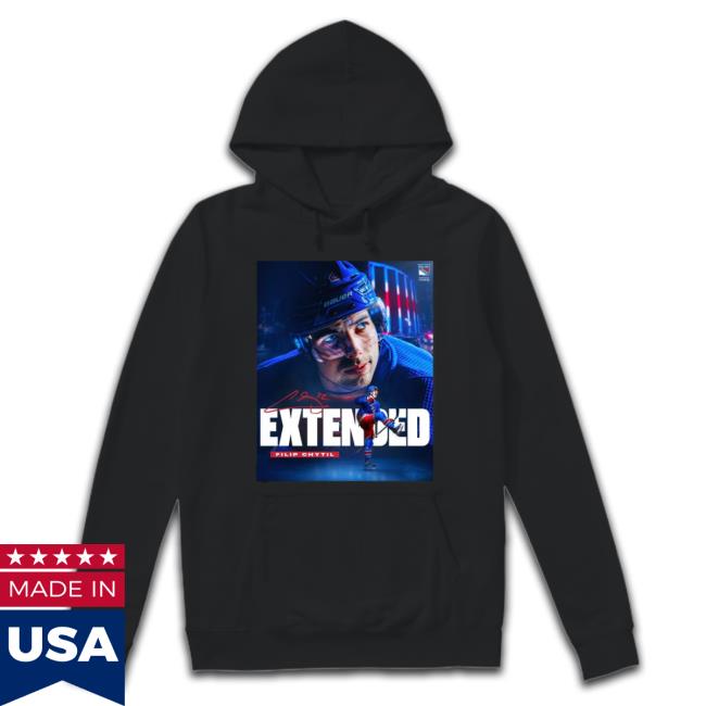 Filip Chytil Extended New York Rangers Signature shirt Filip Chytil Extended New York Rangers Signature shirt