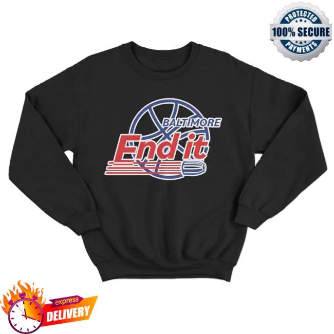Official Flatspot Records Merch End It Bullet Crewneck Black Crewneck Sweatshirt