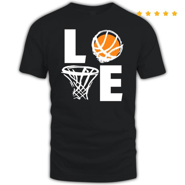 Love Basketball Hoop 2023 shirt