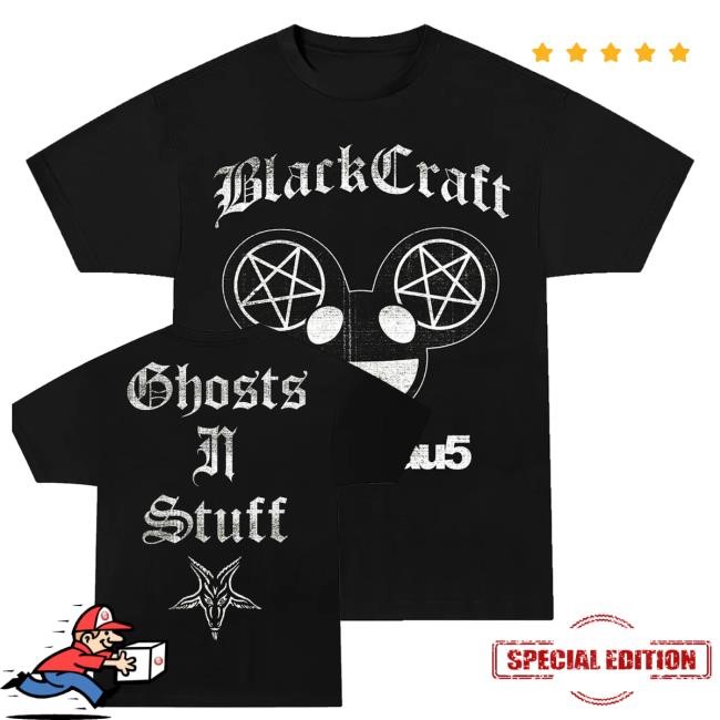 Deadmau5 X Blackcraft Ghosts N Stuff New Shirt