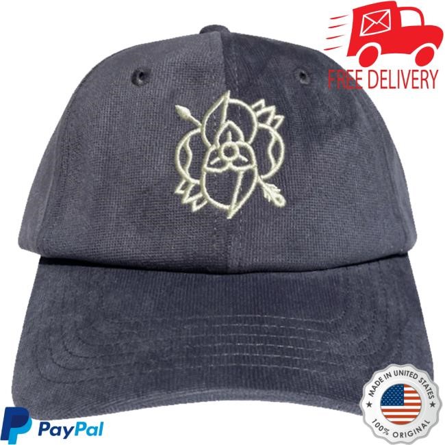 Hellomerch La Dispute Logo Corduroy Blue Grey new twill cap