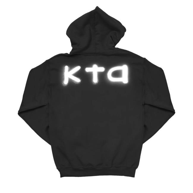 Corbin Merch Store Crisis Kid Zip Up Hooded Sweatshirt