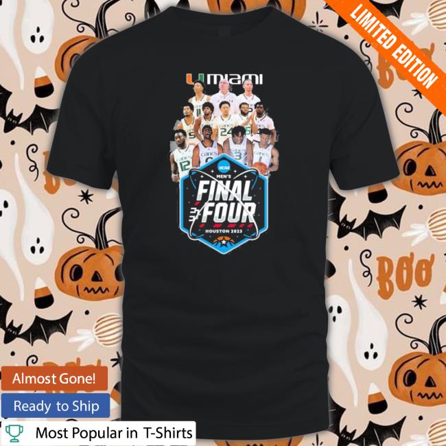 Miami Hurricanes Men’S Basketball 2023 Men’S Final Four shirt