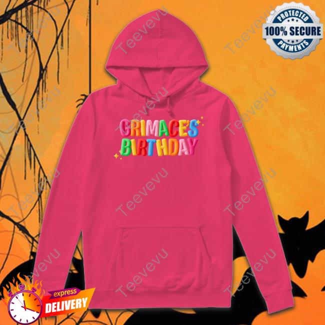 HuinGuillaume Wearing Grimace Birthday Tee