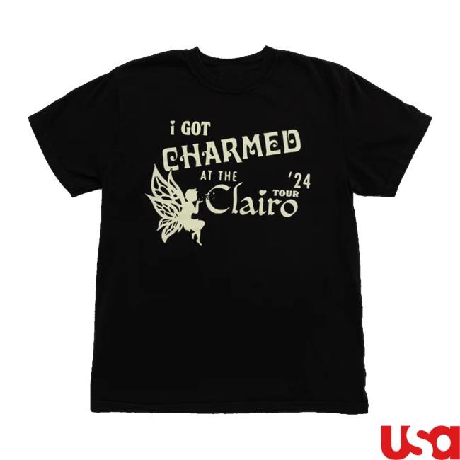 Clairo Merch Store Clairo I Got Charmed Tour 2024 Shirt, Hoodie, Sweatshirt