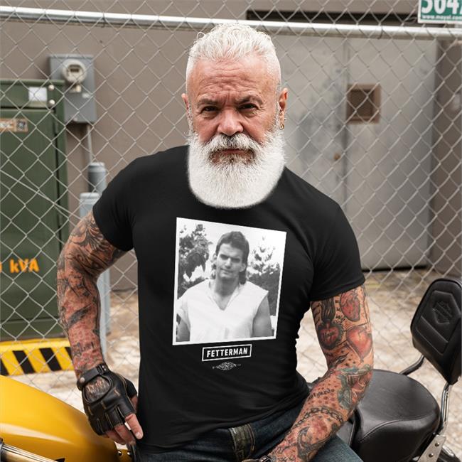 The Throwback Mullet Shirt Johnfetterman John Fetterman Merch