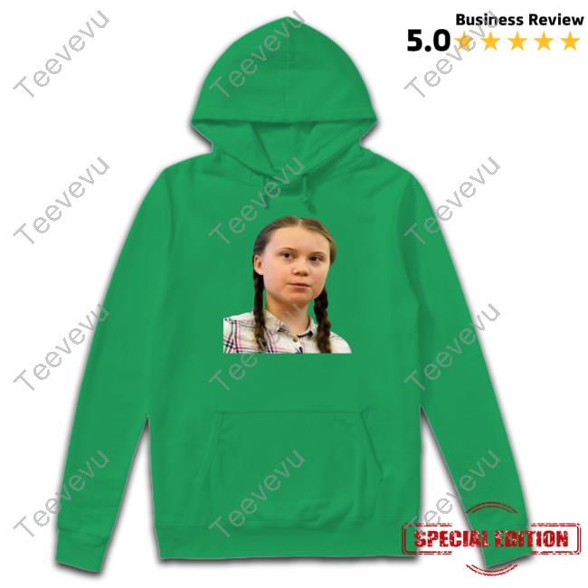 Woody Harrelson Wearing Greta’S Face Long Sleeve T Shirt