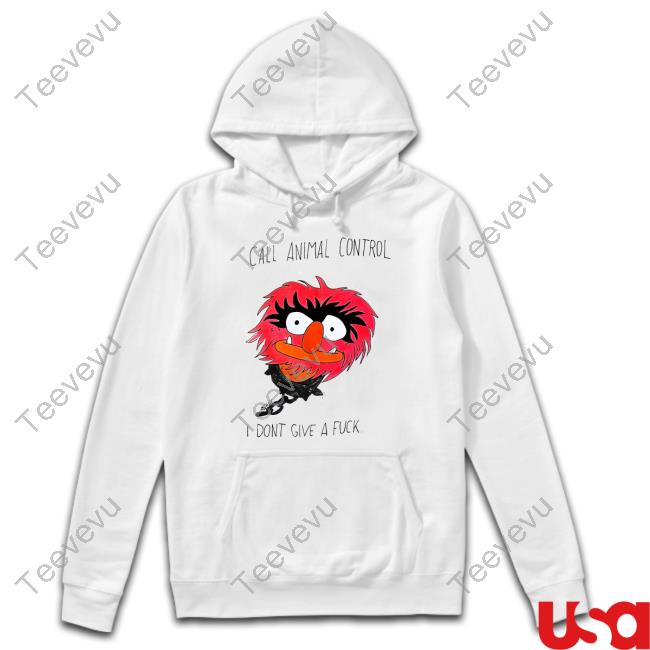 Really Good Artist Merch The Muppets Call Animal Control I Dont Give A Fuck Tank Top