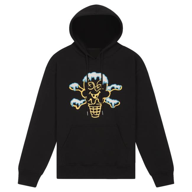 Official Ice Cream Capsule Nyc Icecream Basic Attractive Hoodie Black