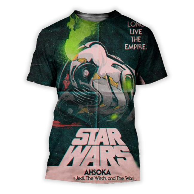 Trending Star Wars Ahsoka Part 8 The Jedi The Witch And The Warlord Long Live The Empire All Over Print Hoodie Sweatshirt