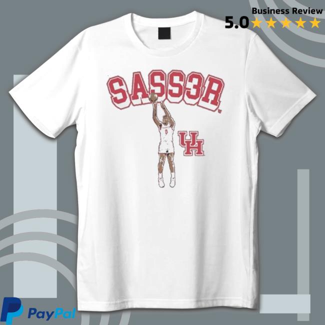 Houston Basketball Marcus Sasser Sasser Sweaters Houston Basketball Marcus Sasser Sasser Shirts