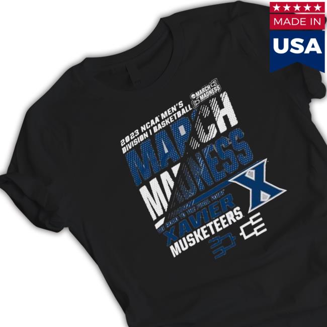 Xavier Men’S Basketball 2023 Ncaa March Madness The Road To Final Four shirt, hoodie, tank top, sweater and long sleeve t-shirt