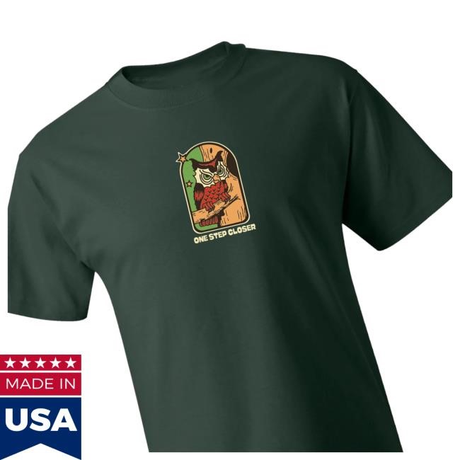 One Step Closer Merch Shop Store Official Green Owl Classic Shirt
