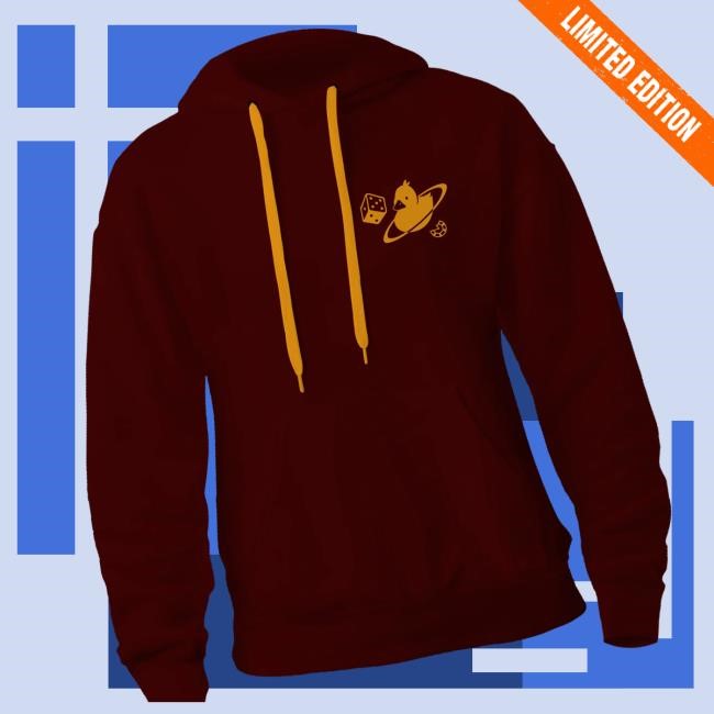 Official Quackity Merch Store In Las Nevadas Original Cardinal Hoodie
