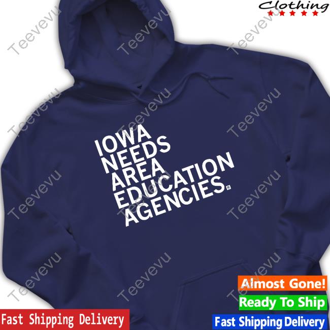 Raygunsite Iowa Needs Area Education Agencies Sweatshirt