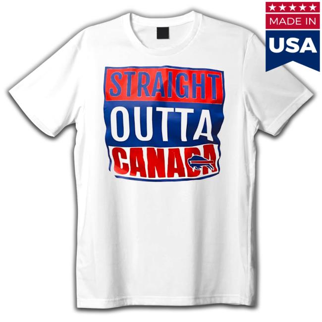 Official Straight Outta Canada Bills Mafia Tee Shirt